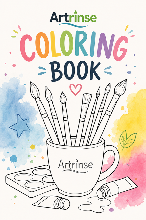 ArtRinse Ebook: 20 Printable Pages